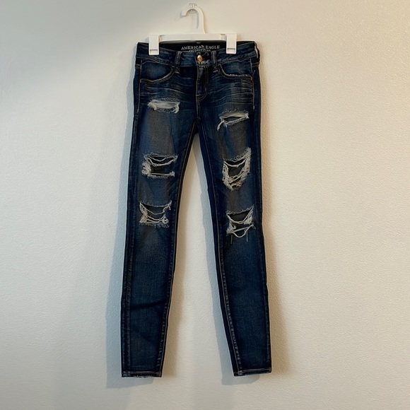 American eagle size 2 skinny jeans - Picture 1 of 5